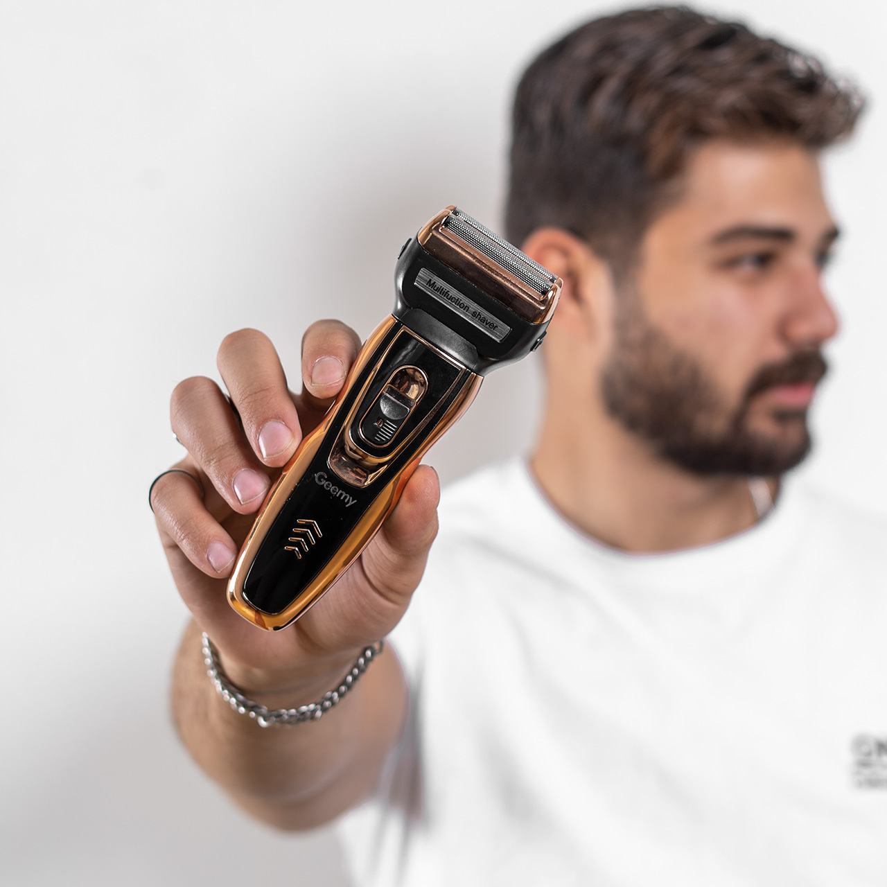 ماشین اصلاح 3 کاره موی صورت جیمی مدل GM-595 - وانسی پلاس