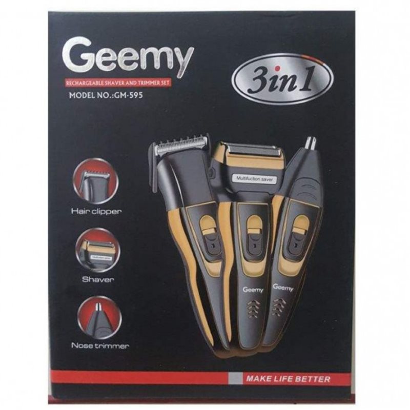 ماشین اصلاح 3 کاره موی صورت جیمی مدل GM-595 - وانسی پلاس